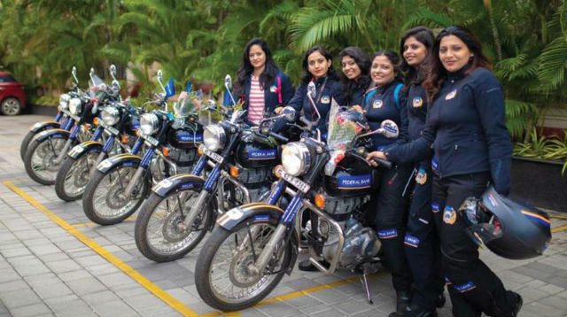 women bikers